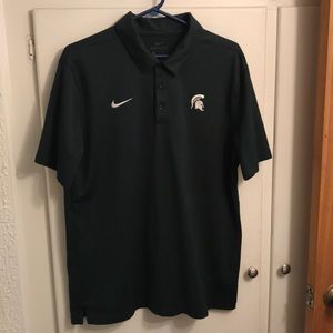 Nike Dri-fit Michigan State Polo